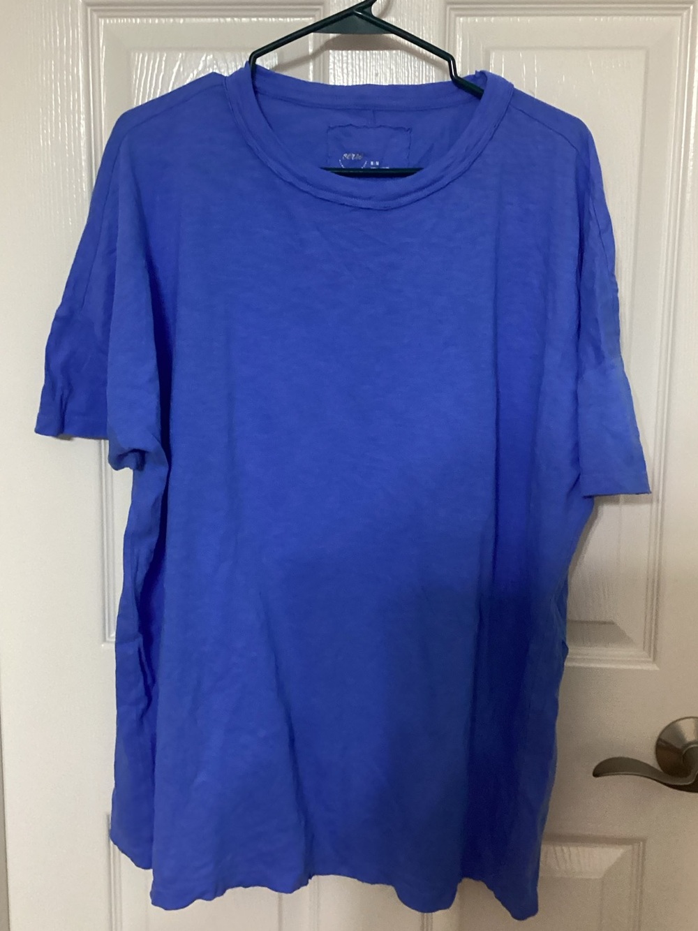 Aerie Laundry Blue Oversized Boyfriend T-Shirt Women’s Medium
